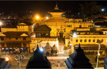 Night-View-of-Pashupatinath